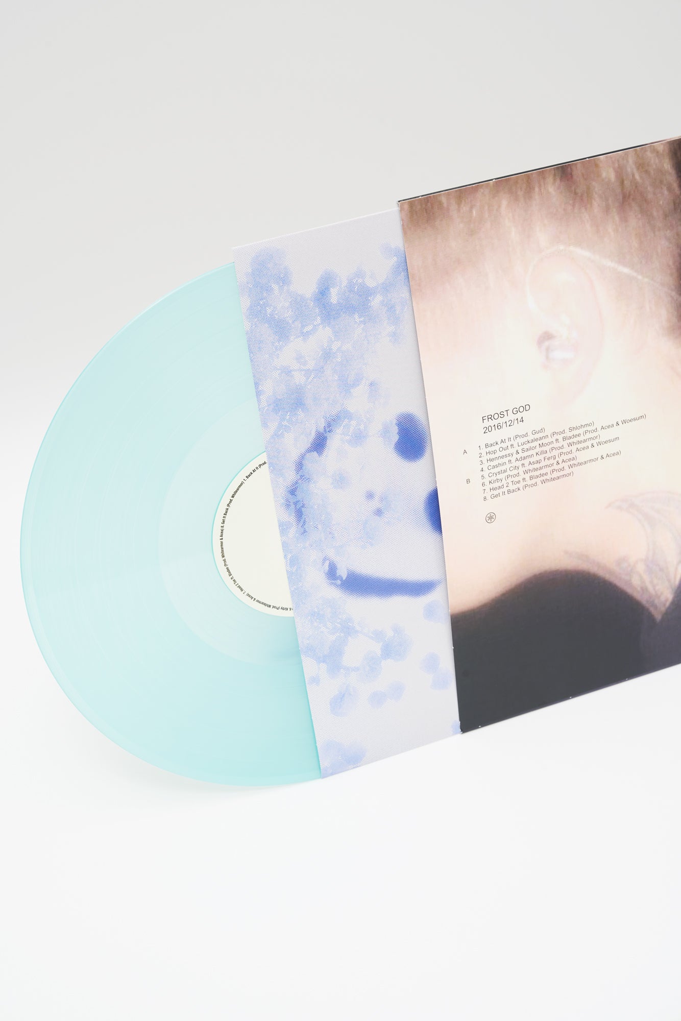 FROST GOD LP (TRANSPARENT BLUE)
